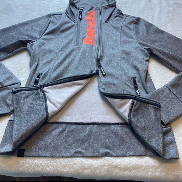 Bench Gray Front Zip Jacket Size Large - Picture 7 of 12